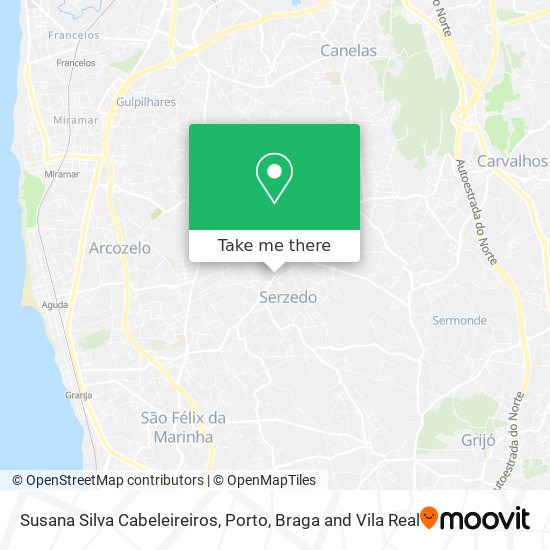 Susana Silva Cabeleireiros map