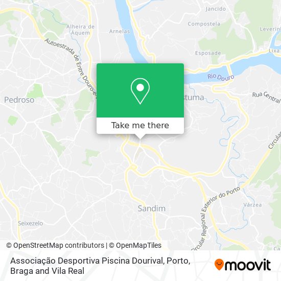 Associação Desportiva Piscina Dourival map