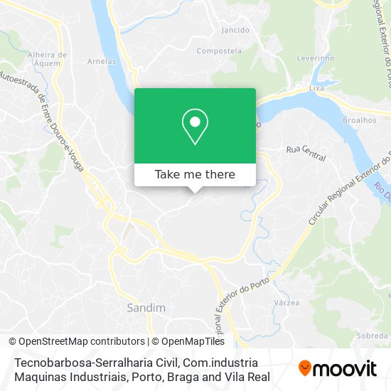 Tecnobarbosa-Serralharia Civil, Com.industria Maquinas Industriais map