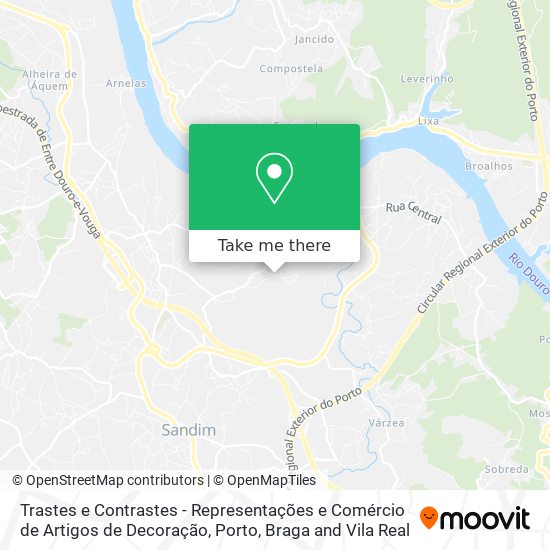 Trastes e Contrastes - Representações e Comércio de Artigos de Decoração map