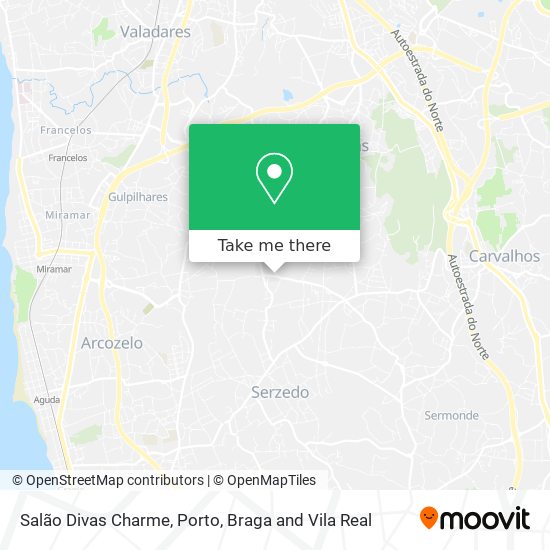 Salão Divas Charme map