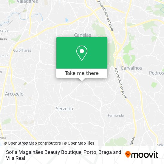 Sofia Magalhães Beauty Boutique map