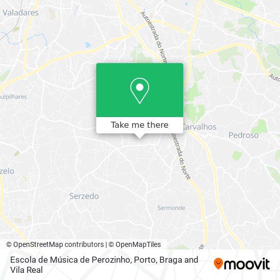 Escola de Música de Perozinho map
