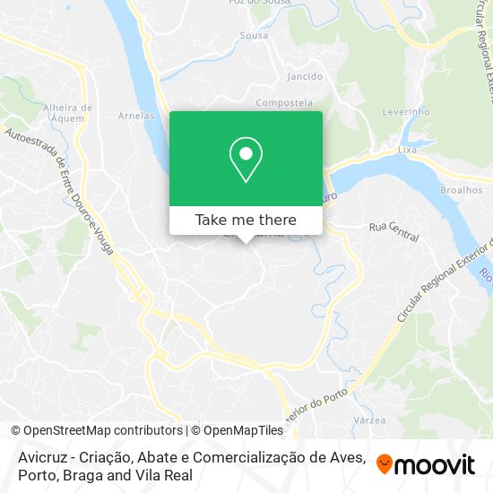 Avicruz - Criação, Abate e Comercialização de Aves map