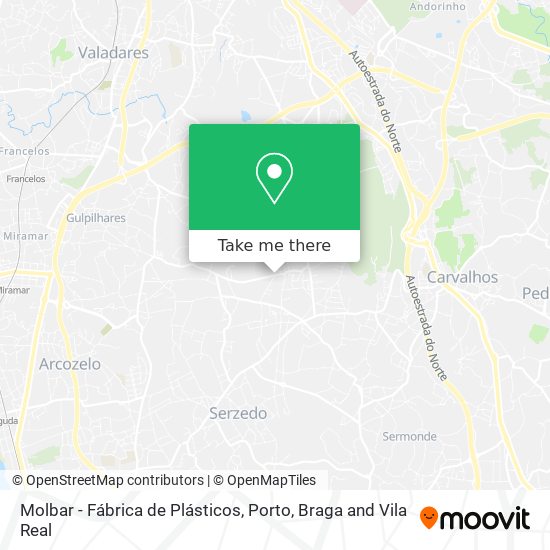 Molbar - Fábrica de Plásticos map