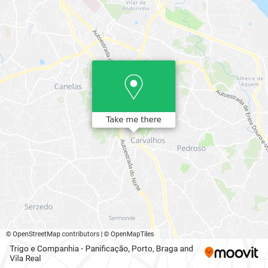 Trigo e Companhia - Panificação map