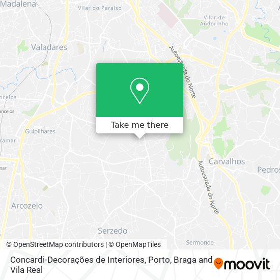 Concardi-Decorações de Interiores map