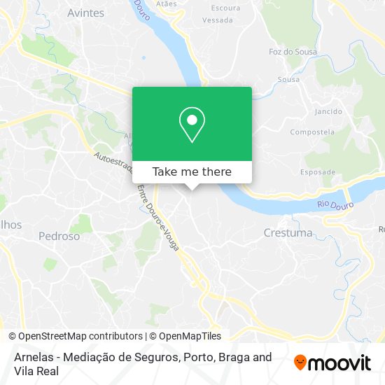 Arnelas - Mediação de Seguros map