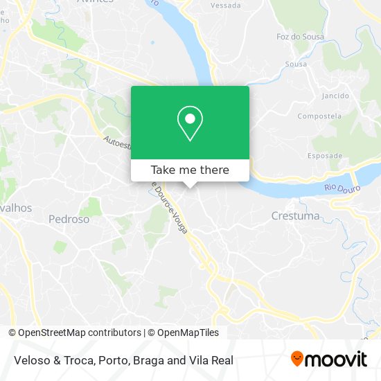 Veloso & Troca map