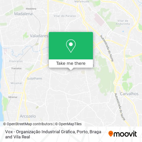 Vox - Organização Industrial Gráfica map