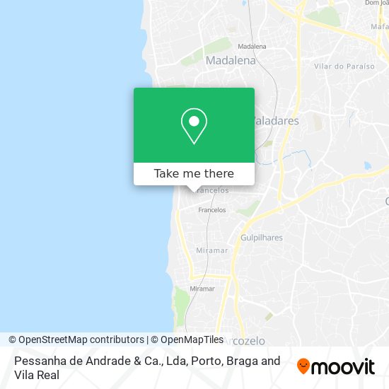 Pessanha de Andrade & Ca., Lda map