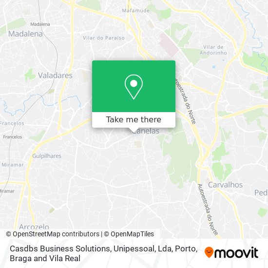 Casdbs Business Solutions, Unipessoal, Lda map