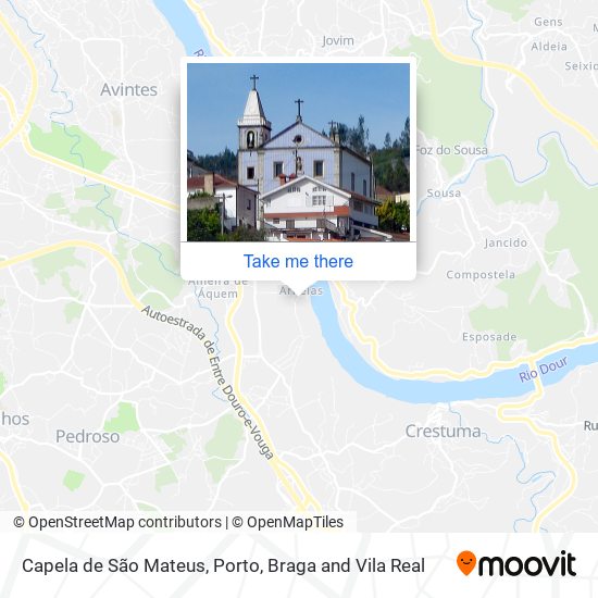 Capela de São Mateus map