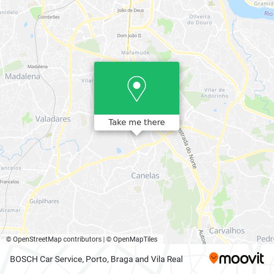 BOSCH Car Service map