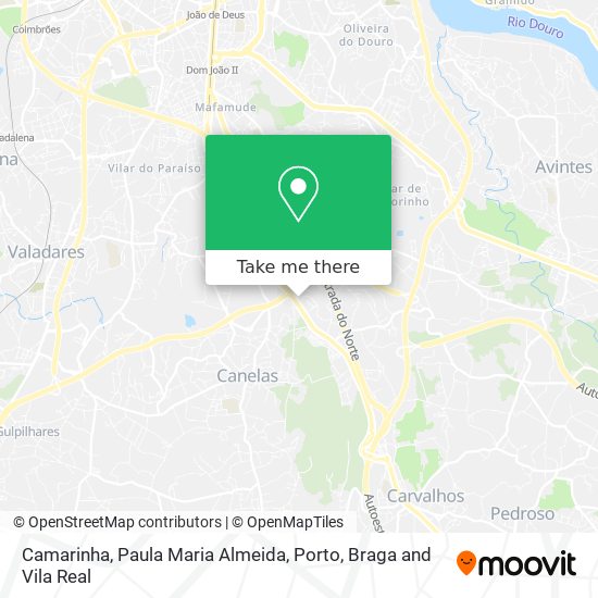 Camarinha, Paula Maria Almeida map