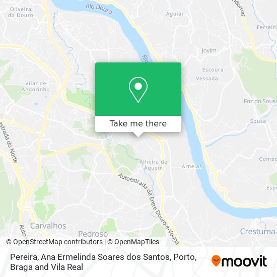 Pereira, Ana Ermelinda Soares dos Santos map