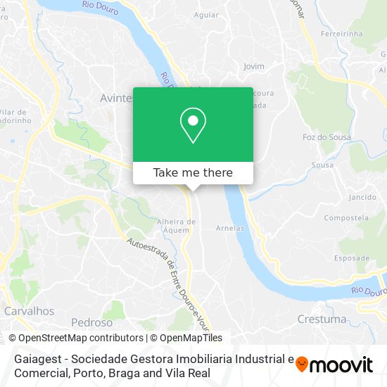 Gaiagest - Sociedade Gestora Imobiliaria Industrial e Comercial mapa