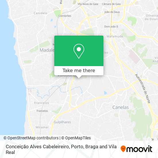 Conceição Alves Cabeleireiro map
