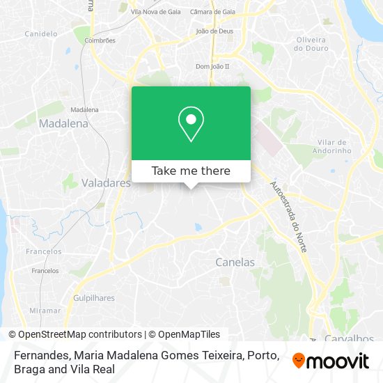 Fernandes, Maria Madalena Gomes Teixeira map