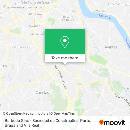 Barbedo Silva - Sociedad de Construções mapa