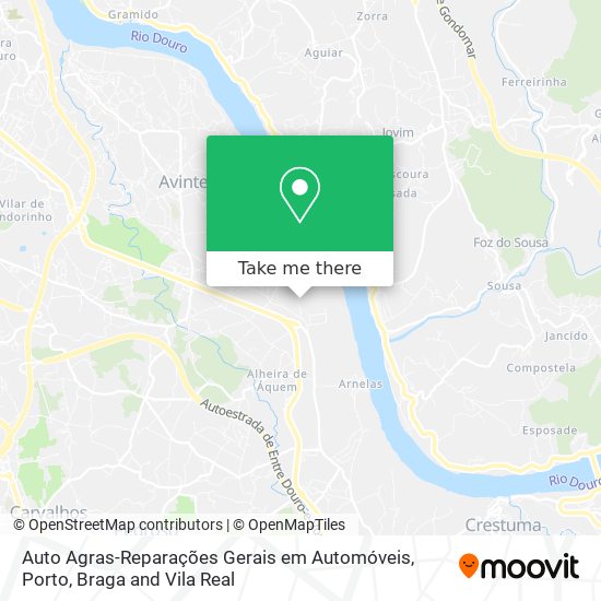 Auto Agras-Reparações Gerais em Automóveis map