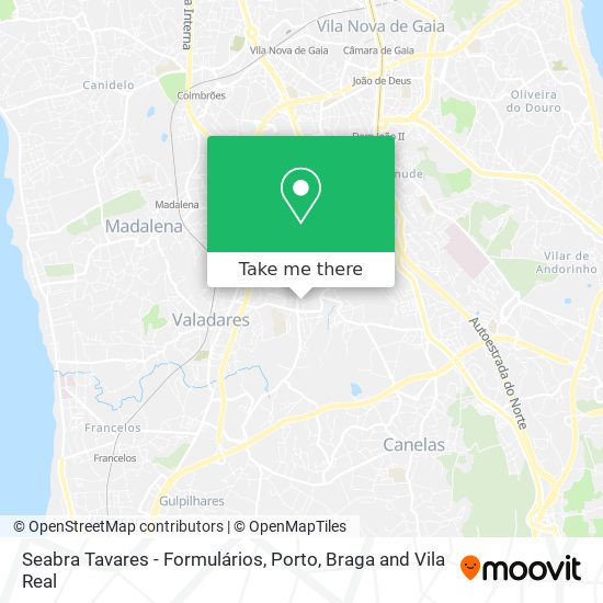 Seabra Tavares - Formulários map
