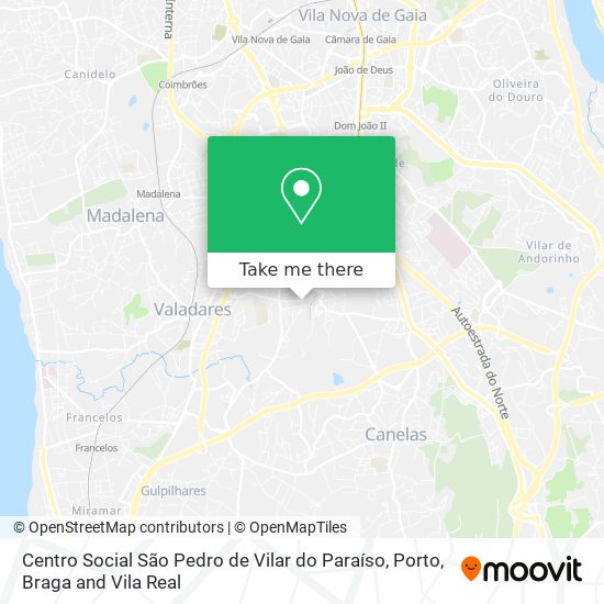 Centro Social São Pedro de Vilar do Paraíso map