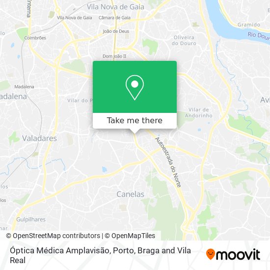 Óptica Médica Amplavisão map