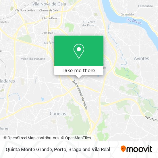 Quinta Monte Grande map