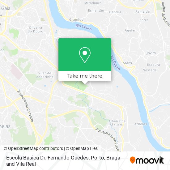 Escola Básica Dr. Fernando Guedes map