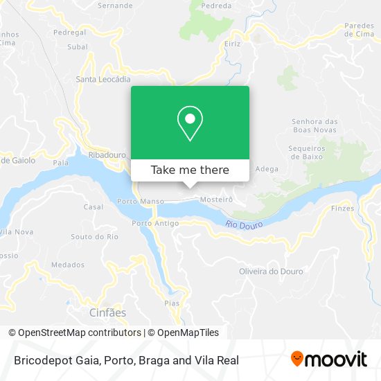 Bricodepot Gaia map