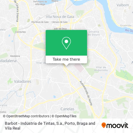 Barbot - Indústria de Tintas, S.a. mapa