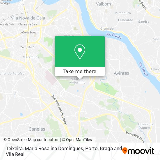 Teixeira, Maria Rosalina Domingues map