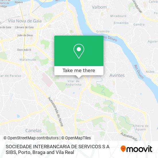 SOCIEDADE INTERBANCARIA DE SERVICOS S A SIBS map