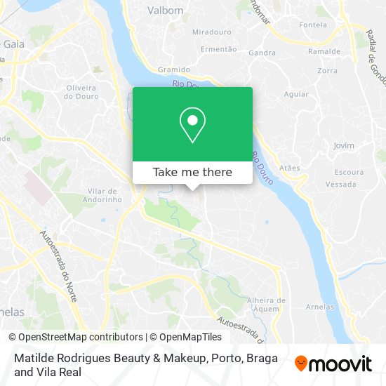 Matilde Rodrigues Beauty & Makeup map