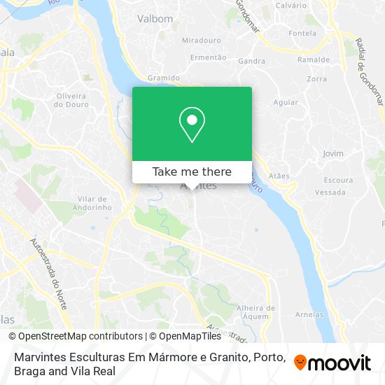 Marvintes Esculturas Em Mármore e Granito map