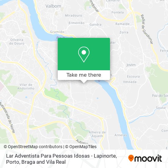 Lar Adventista Para Pessoas Idosas - Lapinorte map