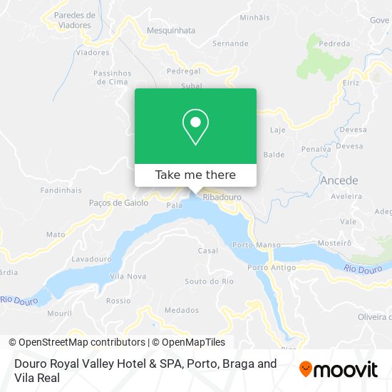 Douro Royal Valley Hotel & SPA map