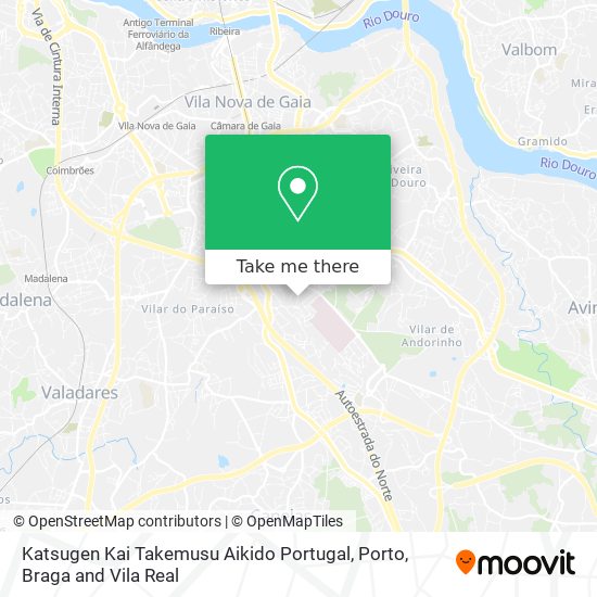 Katsugen Kai Takemusu Aikido Portugal map