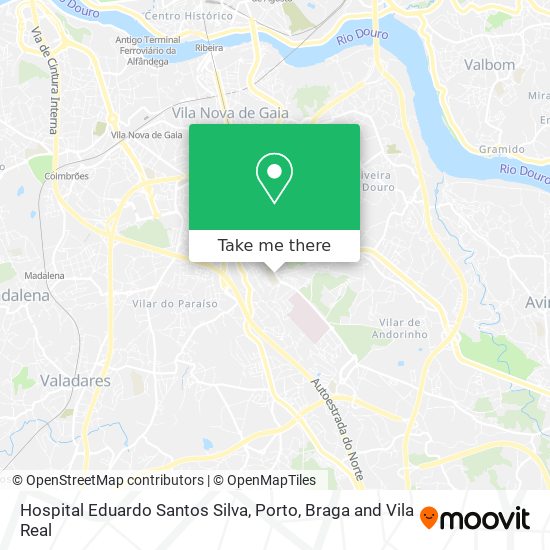 Hospital Eduardo Santos Silva map