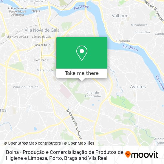 Bolha - Produção e Comercialização de Produtos de Higiene e Limpeza map