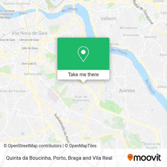 Quinta da Boucinha map