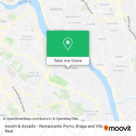 Assim & Assado - Restaurante mapa