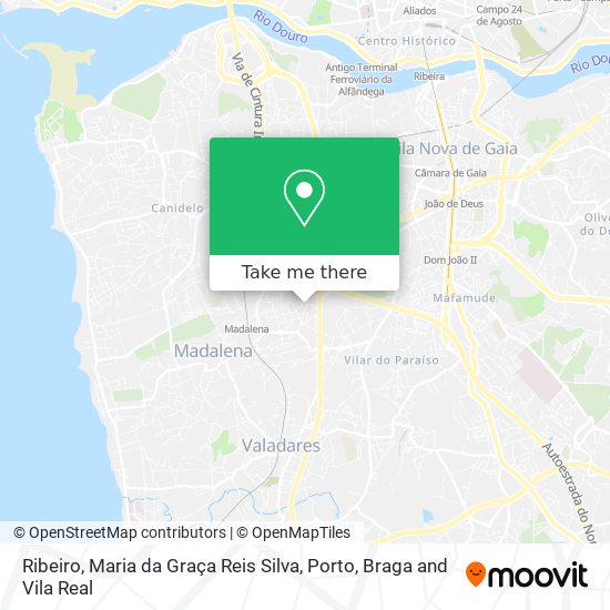 Ribeiro, Maria da Graça Reis Silva map