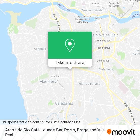 Arcos do Rio Café Lounge Bar map