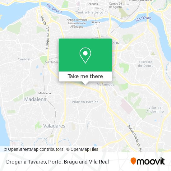 Drogaria Tavares map