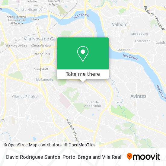 David Rodrigues Santos map