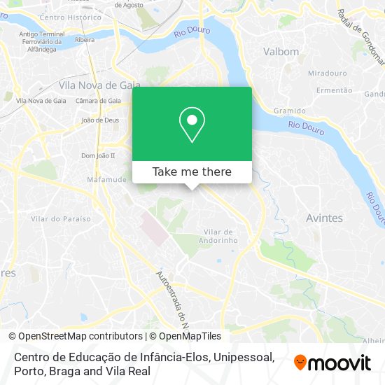 Centro de Educação de Infância-Elos, Unipessoal map