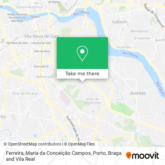 Ferreira, Maria da Conceição Campos mapa