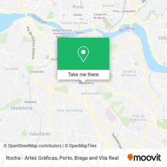 Rocha - Artes Gráficas map